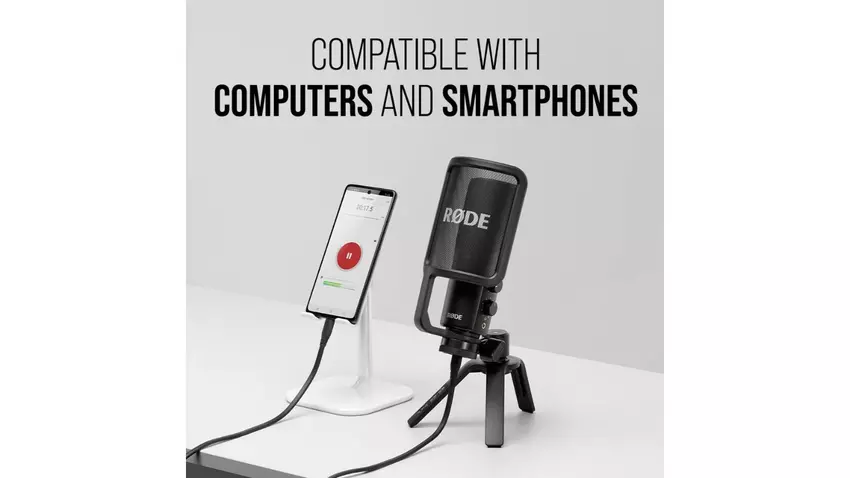 RODE NT-USB Plus professionele USB-microfoon voor podcasters