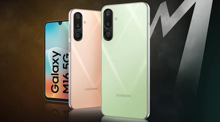 Samsung heeft nieuwe budgetsmartphones uit de M-serie onthuld: Galaxy M06 5G en Galaxy M16 5G smartphones.