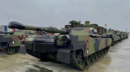 Eerste Amerikaanse M1A2 SEPv3 Abrams tanks arriveren in Polen