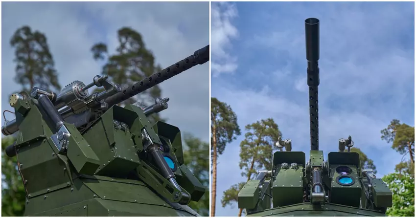 Sky Sentinel luchtafweertoren met M2 Browning machinegeweer