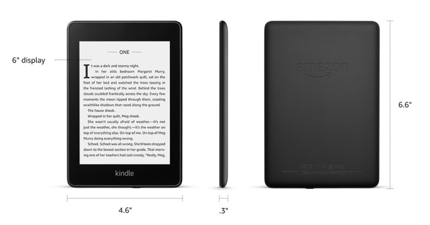 AMAZON KINDLE PAPERWHITE apparaat voor luisterboeken