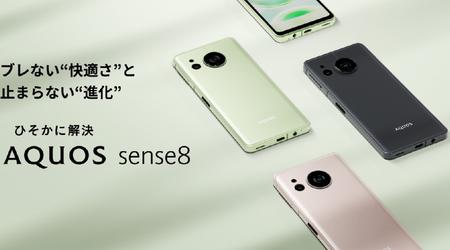 Sharp Aquos Sense 8 - Snapdragon 6 Gen 1, 180Hz IGZO OLED-scherm, NFC, 50MP camera en IP68 waterbescherming voor $415