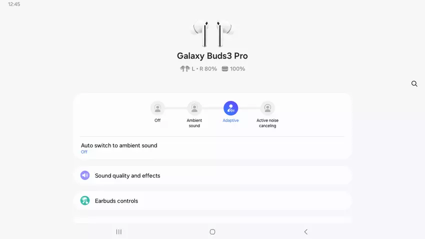 Galaxy Buds 3 Pro Manager-app is bijgewerkt naar het One UI 7.0-ontwerp