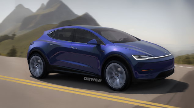 Zo zou Tesla's nieuwe elektrische auto ...