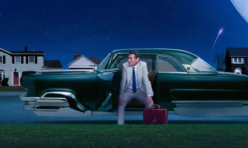 Een voorbeeld van retrofuturisme in de serie Hello, Future