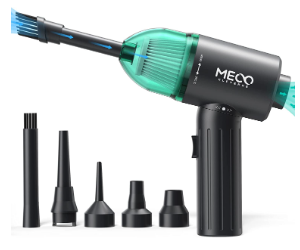 MECO ELEVERDE Elektrische Persluchtstofzuiger