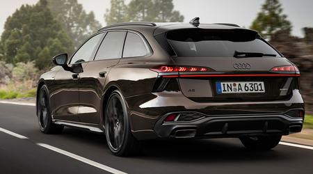 De nieuwe Audi A6 Avant - Audi's meest aerodynamische stationwagon met verbrandingsmotor - is onthuld.