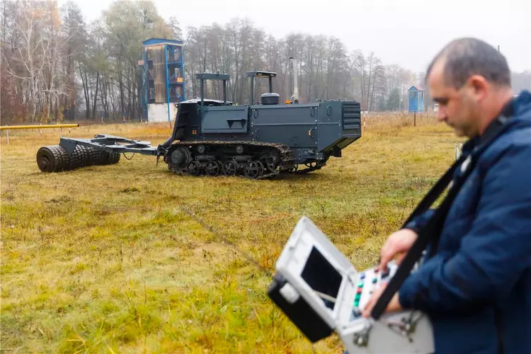 Fabrikanten in Kharkiv hebben een machine ...