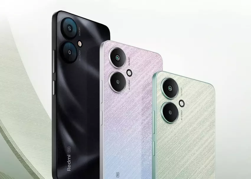 Dubbele camera, drie kleuren en Gorilla Glass: Xiaomi heeft nieuwe teasers vrijgegeven van de Redmi 13C 5G