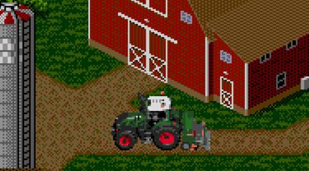 16-bits versie van Farming Simulator brengt gamers terug naar de jaren 90: Giants Software studio heeft een ongebruikelijke versie van de populaire simulator