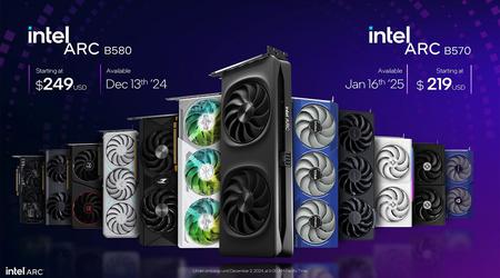 Intel heeft de Arc B580 en B570 videokaarten geïntroduceerd, gebaseerd op de Xe2 Battlemage GPU-architectuur.