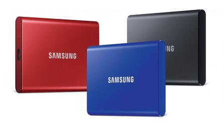 Samsung T7 1TB USB 3.2 Gen2 SSD op Amazon voor €40,91 korting
