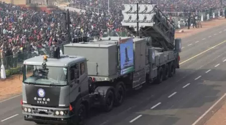 India heeft MR-SAM raketafweersystemen voor de middellange afstand ingezet die antischip- en ballistische raketten kunnen neerschieten.