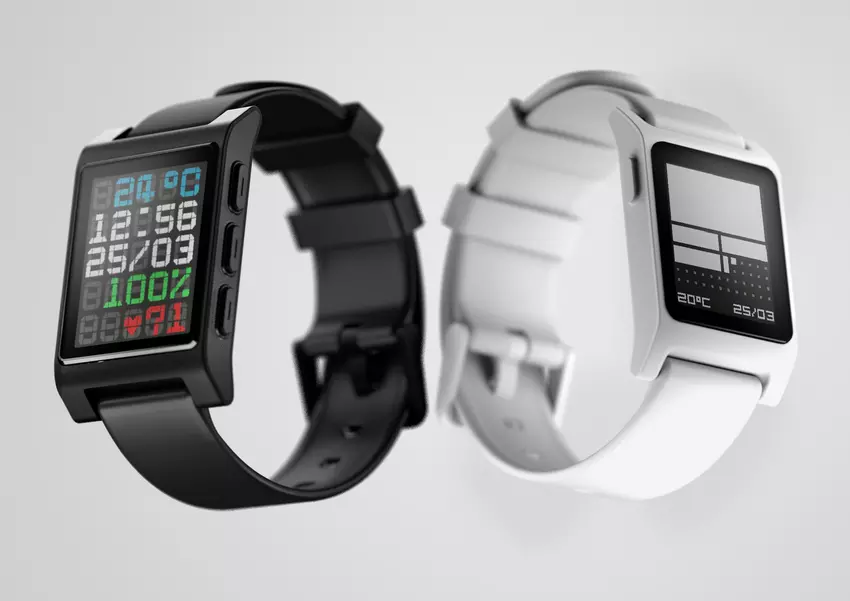 De maker van de legendarische Pebble heeft een nieuwe Core 2 Duo smartwatch met PebbleOS aangekondigd