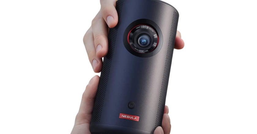 Anker Nebula Capsule 3 Laserprojector voor in de garage