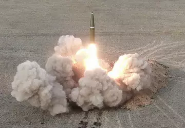 Kiev is aangevallen met ballistische raketten ...