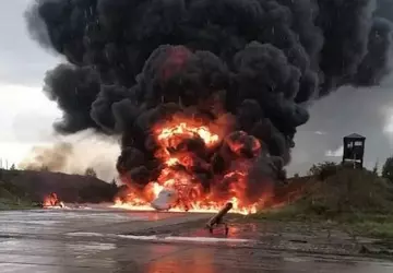 Een onbekende kamikaze drone vernietigde een ...