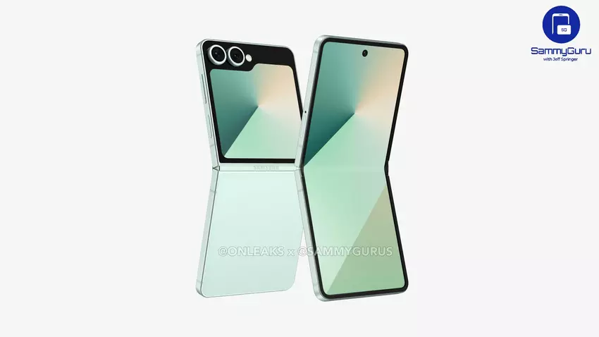 Lek: Galaxy Flip 7 FE design is bijna hetzelfde als Galaxy Flip 6 (foto)