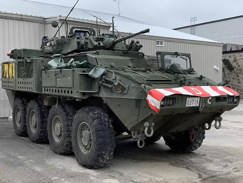 Canadese LAV 6. Illustratie