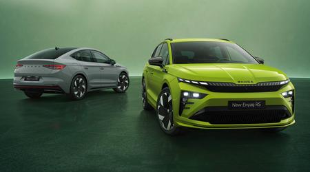 Škoda Enyaq RS en Enyaq Coupé RS hebben het ontwerp en de uitrusting vernieuwd