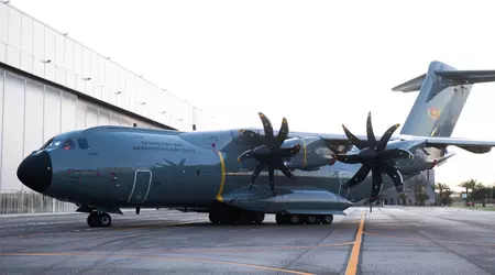 Kazachstan ontvangt het eerste A400M transportvliegtuig van Airbus