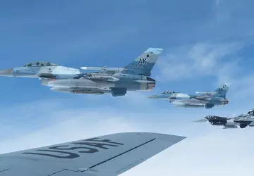 VS sturen F-16 Fighting Falcon-gevechtsvliegtuigen naar ...