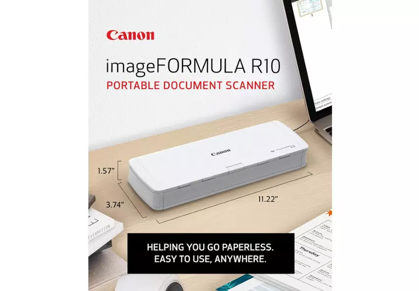 Canon imageFORMULA R10 mobiele documentscanner