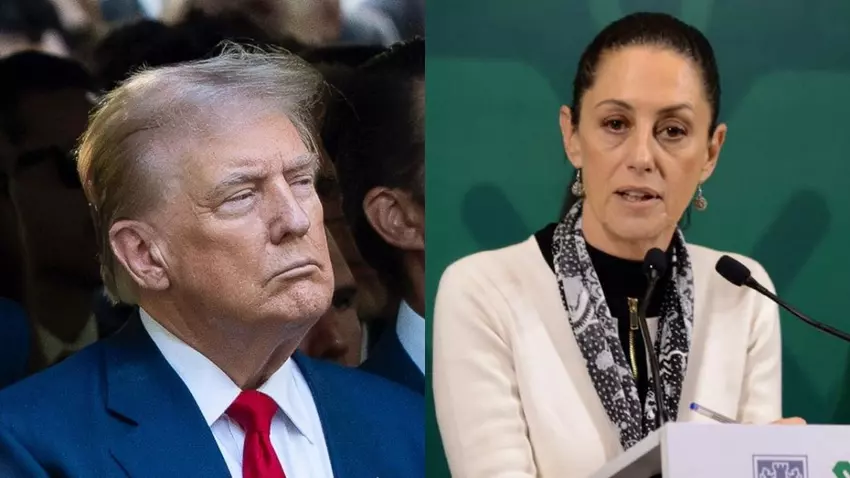Geen "Golf van Amerika!" De Mexicaanse president Claudia Sheinbaum drong er bij Google op aan om de Golf van Mexico niet in strijd met de VN-conventie een andere naam te geven.