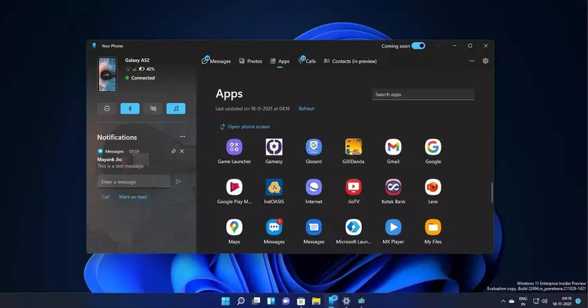  Microsoft introduceert de mogelijkheid om Android-telefoons te gebruiken als webcams voor Windows 11-pc's