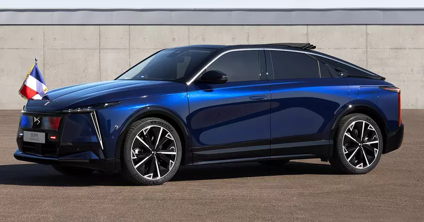 DS Automobiles heeft de eerste elektrische auto ter wereld voor een staatshoofd onthuld