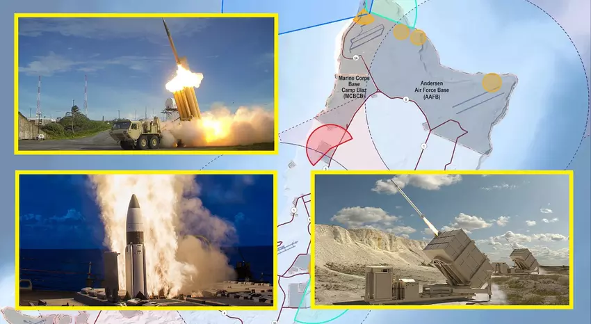 De VS zal van Guam de best verdedigde plaats ter wereld maken door 20 raketafweersites met THAAD-, Tomahawk-, SM-6 Block IB-, Patriot- en SM-3 Block IIA-onderscheppingsraketten op het eiland te stationeren.