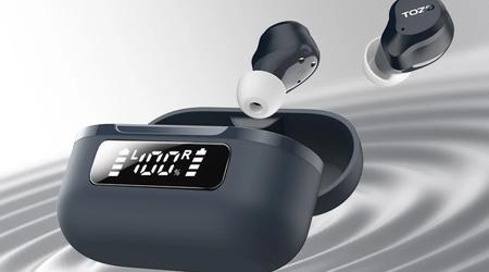 TOZO introduceert de nieuwe NC9 draadloze hoofdtelefoon met actief ruisonderdrukkingssysteem op drie niveaus en 32 audioprofielen