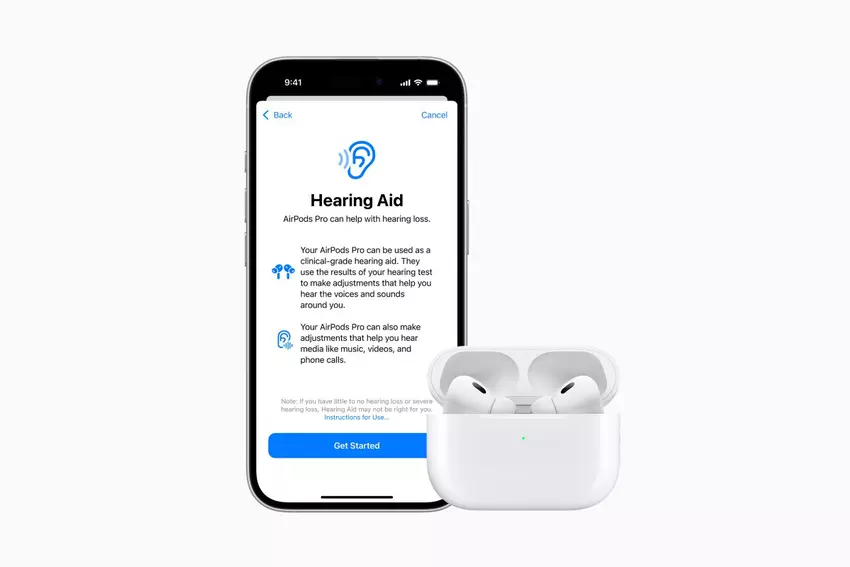 De gehoorapparaatfunctie in de AirPods Pro 2 is nu verkrijgbaar in het Verenigd Koninkrijk