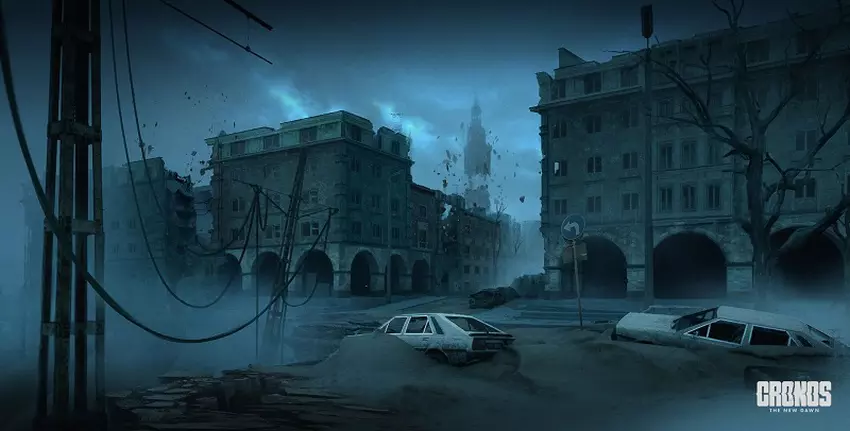 De wijk New Dawn, gecreëerd naar het voorbeeld van Nova Guta