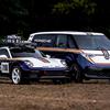 Porsche 911 Dakar met VW ID bestelwagen. Buzz
