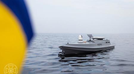 De Oekraïense veiligheidsdienst test een nieuwe Sea Baby maritieme drone met een bereik tot 1000 km en een laadvermogen van ongeveer een ton.