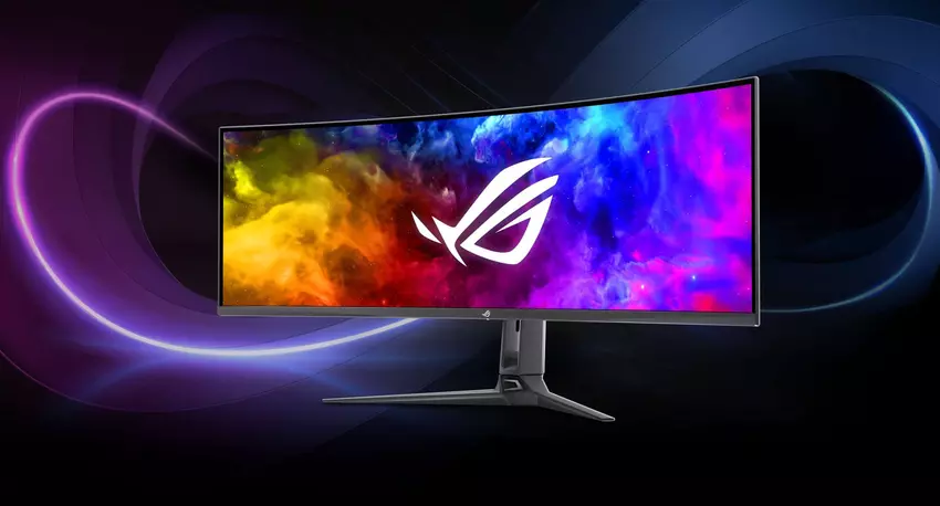 ASUS ROG Swift OLED PG49WCD met 144Hz gebogen OLED-scherm debuteert in Europa