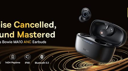 Baseus Bowie MA10: TWS-hoofdtelefoon met hybride ANC en tot 140 uur batterijduur voor minder dan $30