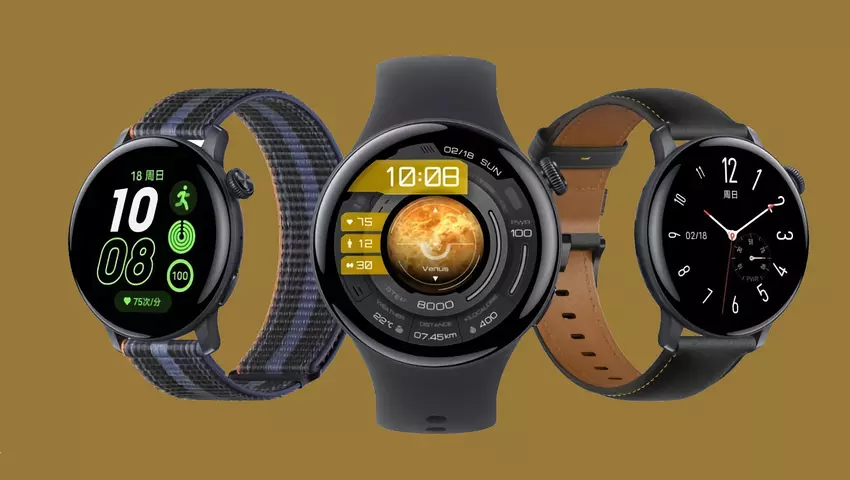 iQOO Watch: smartwatch met AMOLED-scherm, eSIM, SpO2-sensor, NFC en BlueOS aan boord voor $183