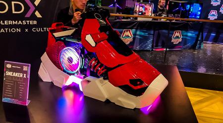 Cooler Master kondigt Sneaker X aan, een pc in de vorm van een trainer
