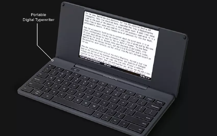 "Alleen jij en je tekst": de digitale typemachine Pomera zal ook buiten Japan verkrijgbaar zijn