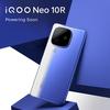 iQOO Neo 10R in felblauwe kleur