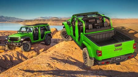 Jeep heeft de levendige kleur 'Mojito Green' teruggebracht voor de Wrangler en Gladiator
