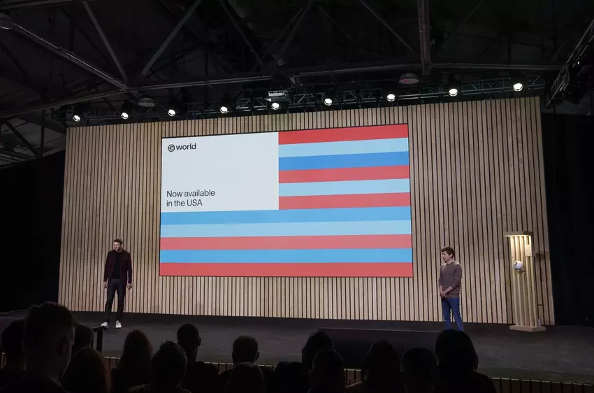 Oogscan voor WLD-tokens