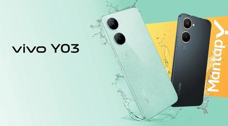vivo Y03: budgetsmartphone met 90Hz-scherm, MediaTek Helio G85-chip en IP54-bescherming