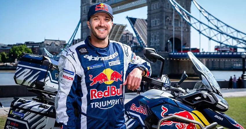 Sam Sunderland ahead of Race Around the World