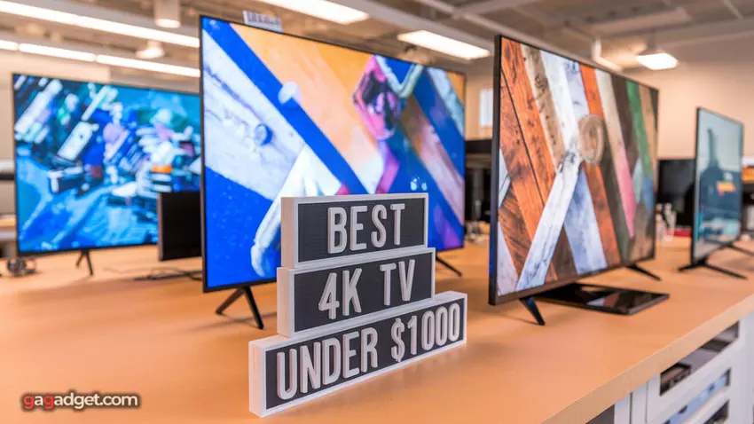 beste 4K tv's onder de 1000 in 2026