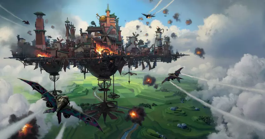 Spel van de dag: Airborne Empire - ontwikkel een vliegende stad in de open wereld en vecht tegen luchtpiraten