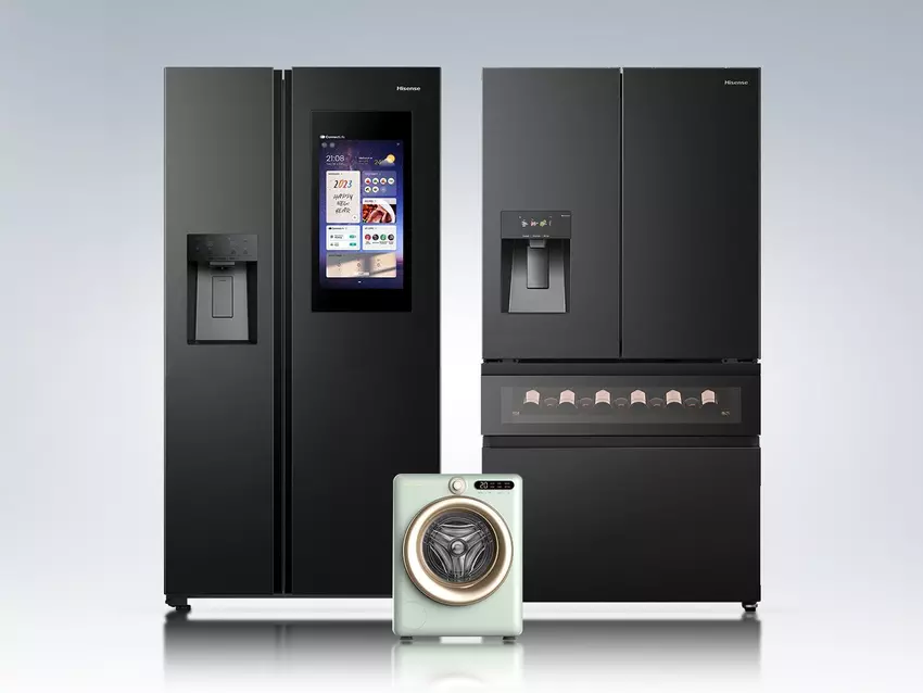 Hisense Jumbo Side-by-Side slimme koelkast met Dish Designer functie