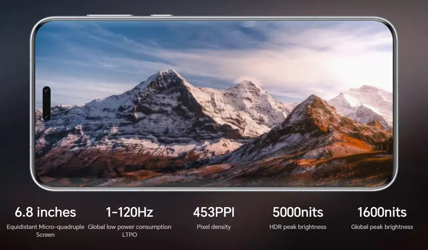 Beeldscherm van Honor Magic7. Illustratie: Honor